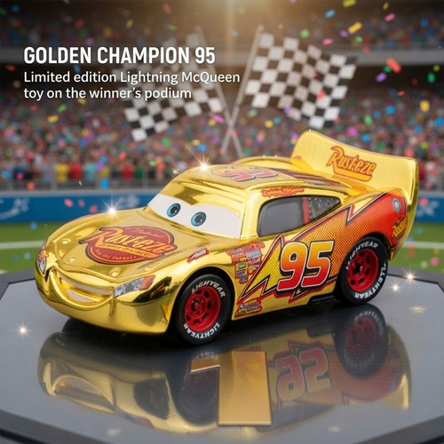 Disney pixar cars - cars, gold