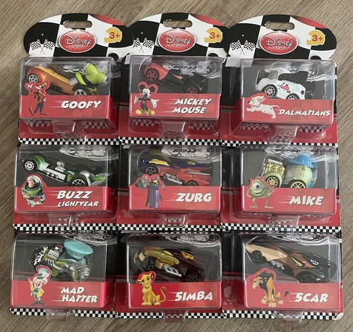 Disney store racers - disney,